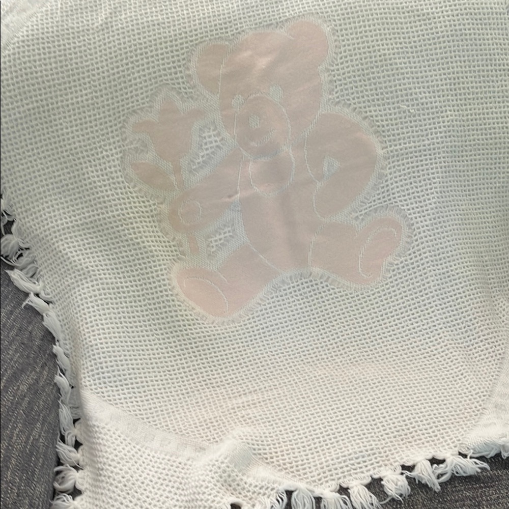 Adorable lightweight baby throw